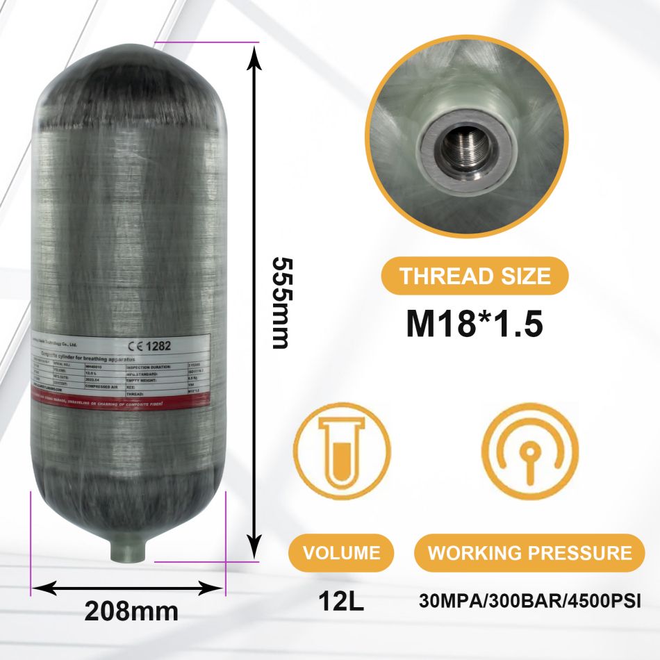 12L Gas Cylinder Composite