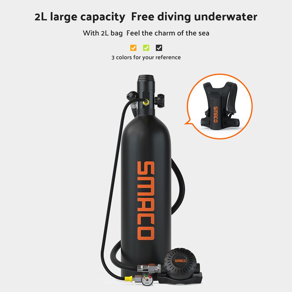 2L aluminum diving tank