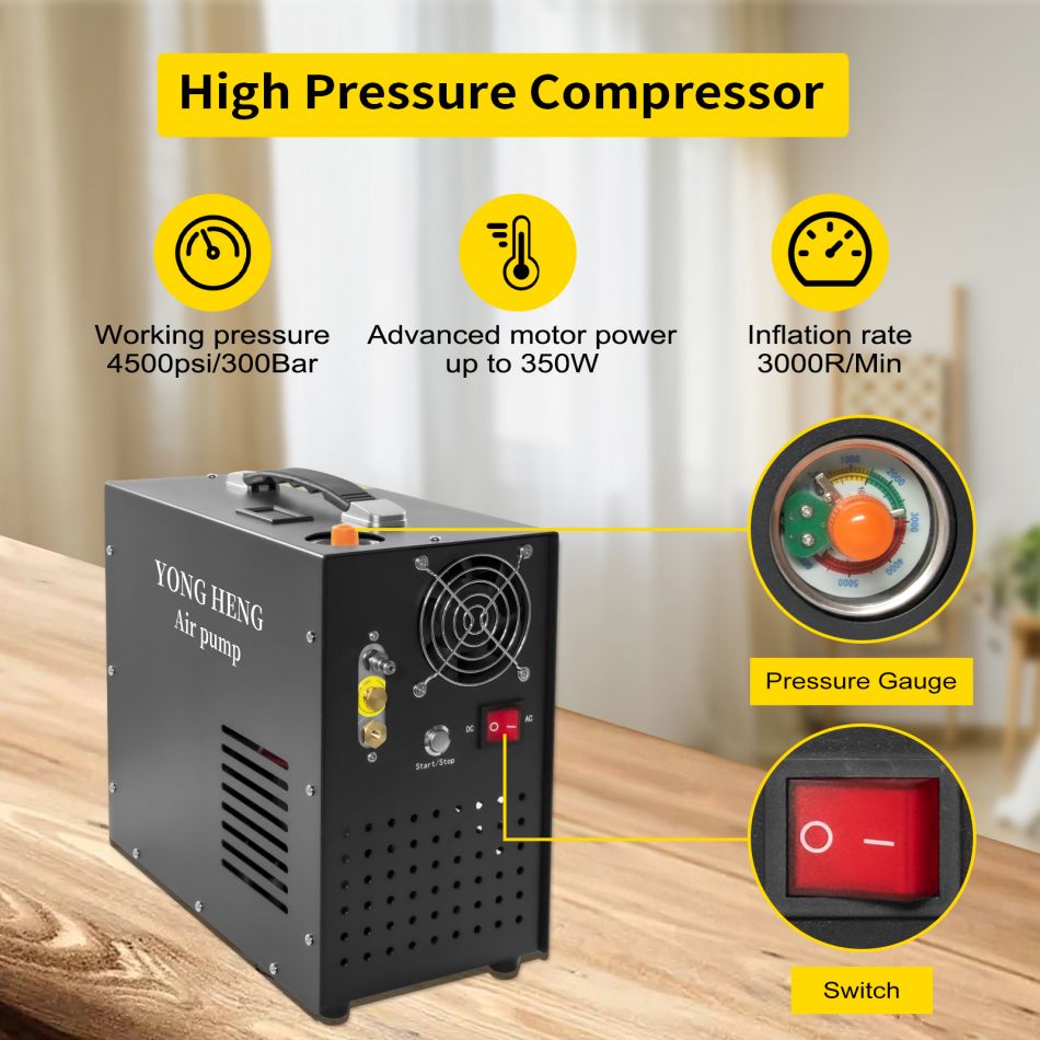 Yongheng high pressure compressor 4500psi