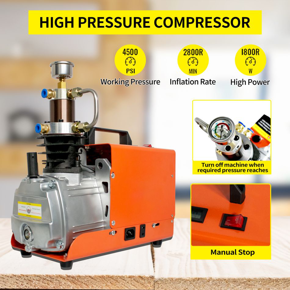 300bar pcp electric air compressor